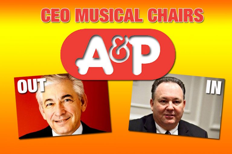 CEO Musical Chairs At A&P Continues As Ron Marshall Is Replaced By Sam Martin